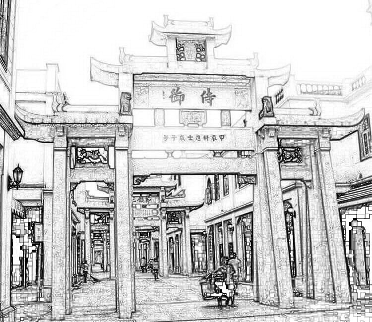 侍御坊:为进士,苑马寺卿成子学建