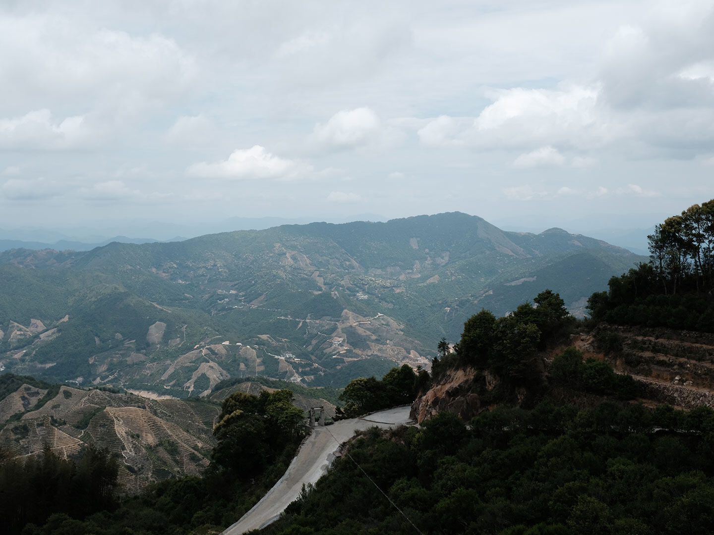 潮州凤凰山 乌岽 鸟瞰