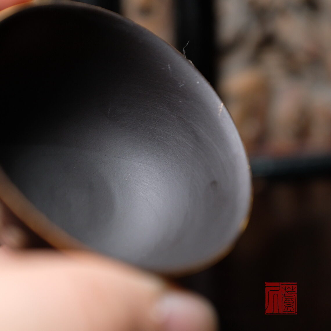 潮州老安顺粉彩工夫茶杯
